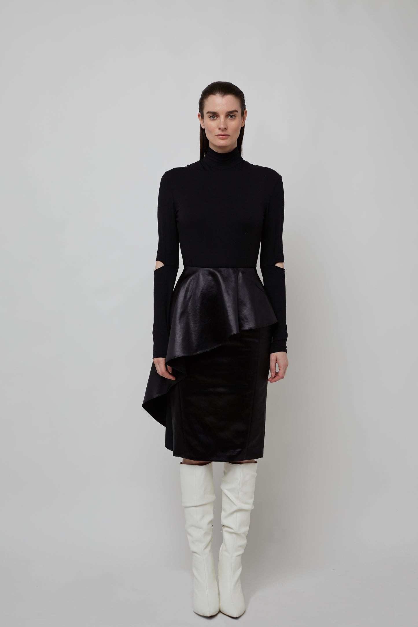 The Asymmetric Draped Cleo Skirt