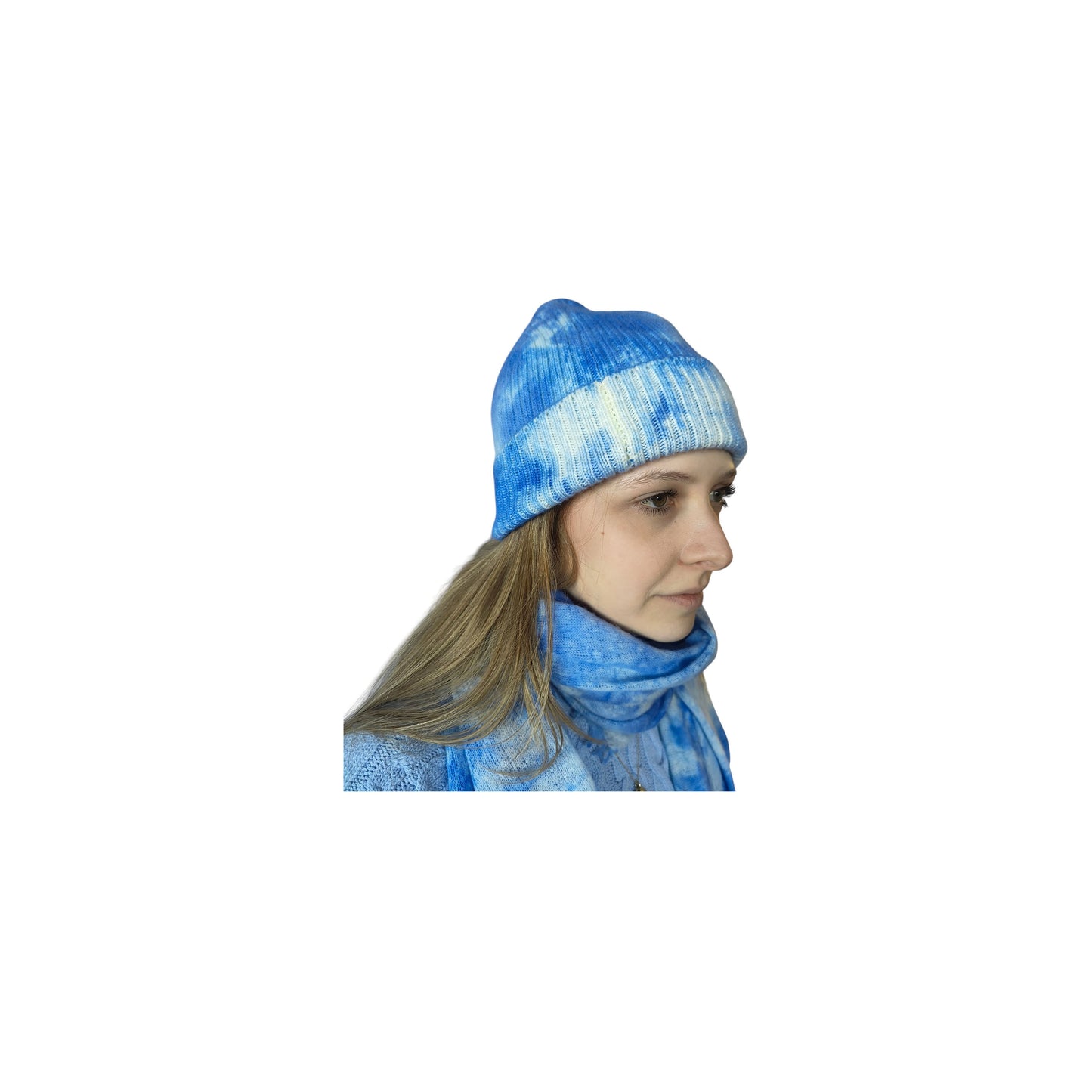 Ice Dyed Cashmere Hat