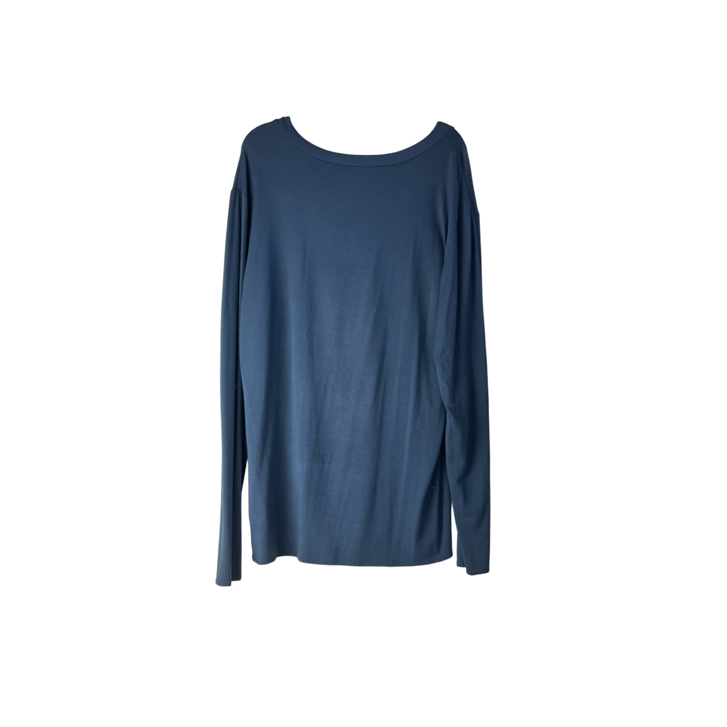 Navy modal jersey Alex shirt with front applique detail – HEIKE-NY