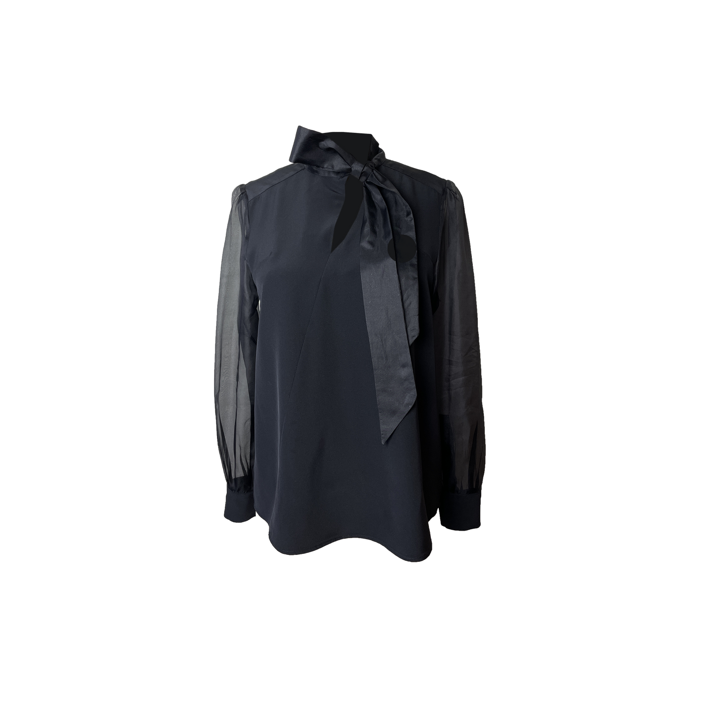 Bow neck Ondina blouse – HEIKE-NY