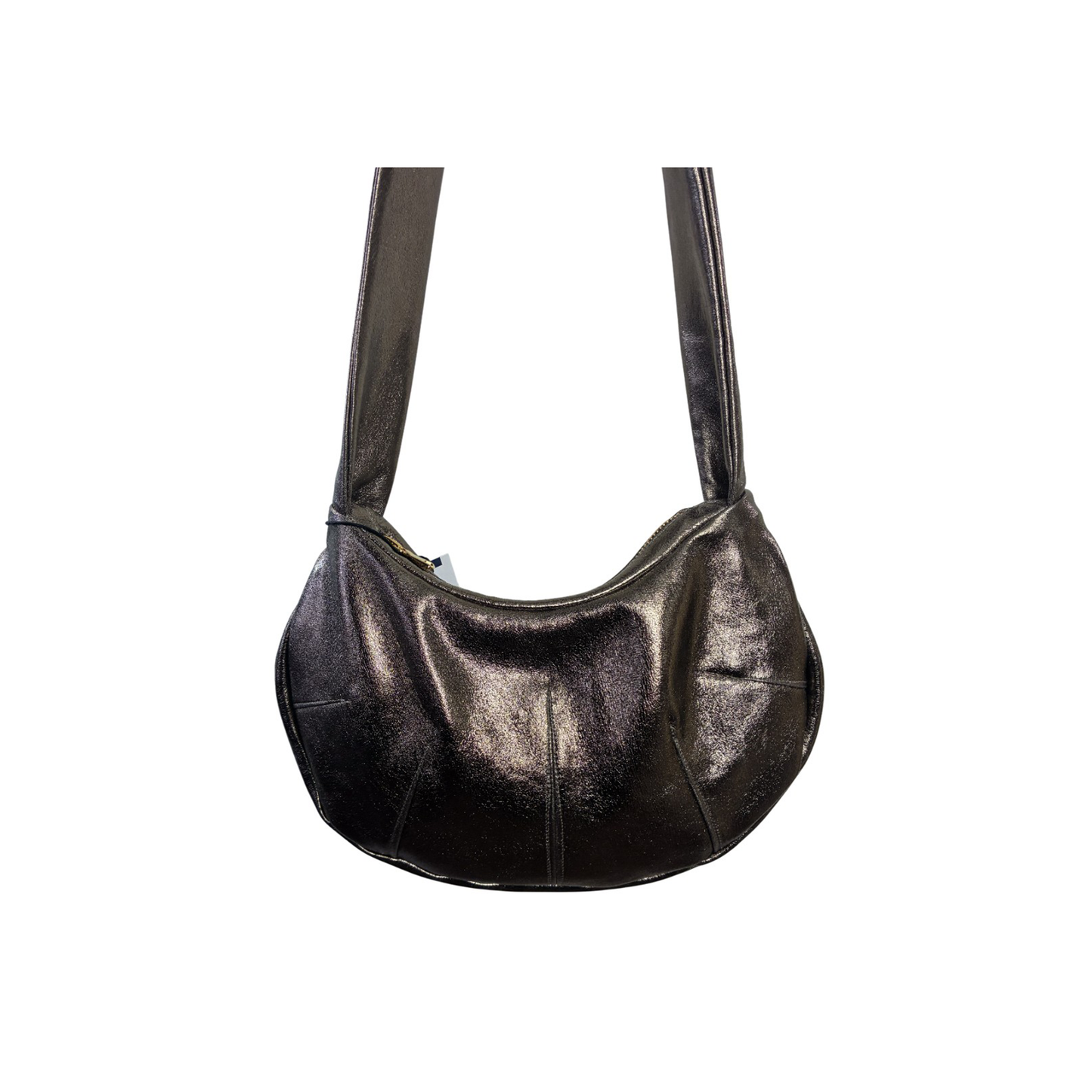 The Metallic Darted Crossbody Bag