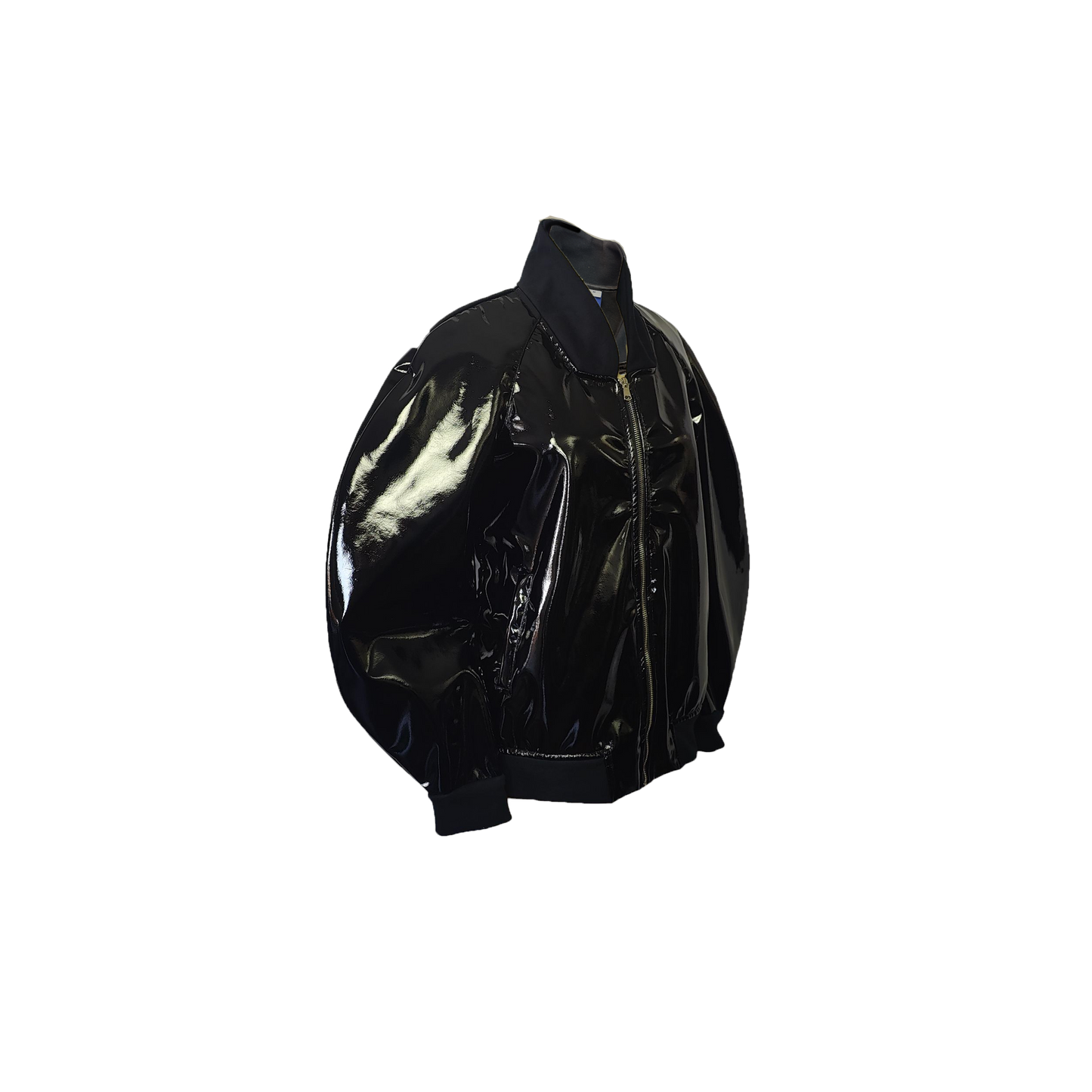 The Patent Blouson Jacket