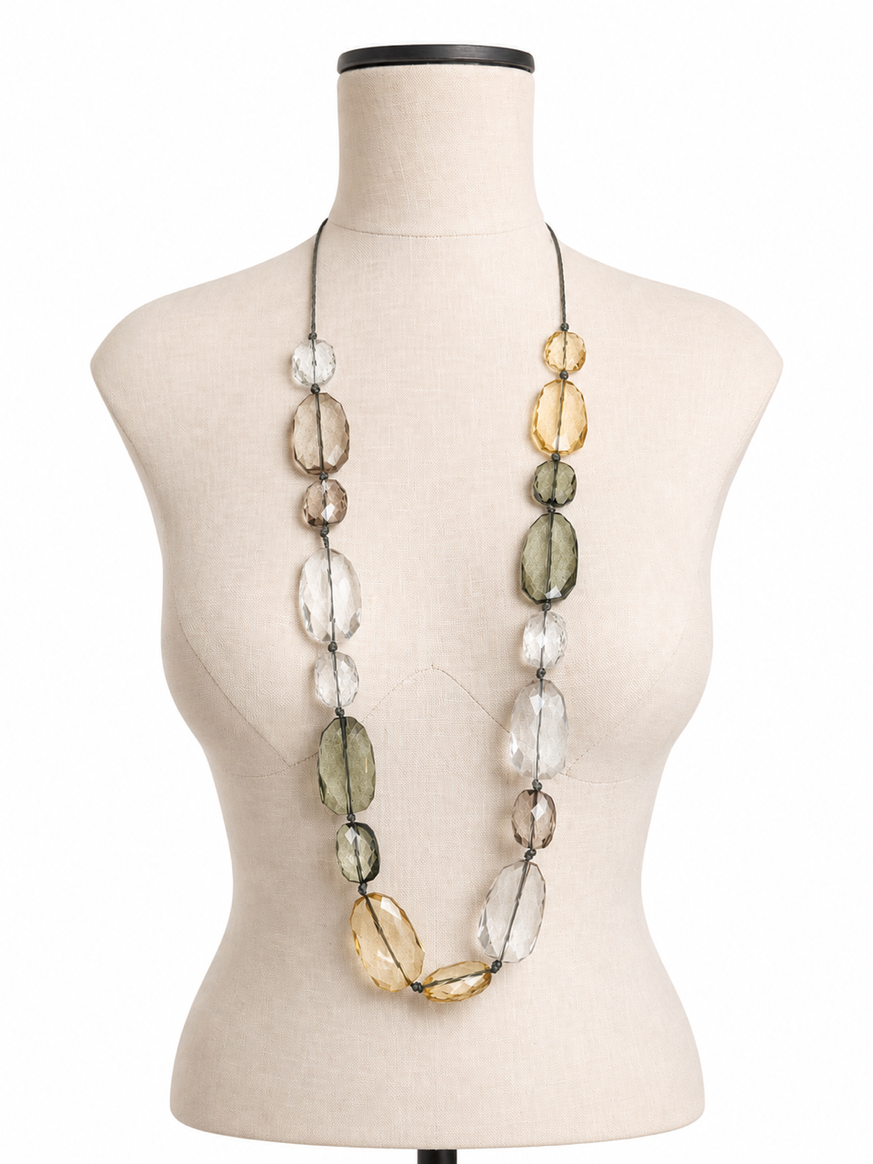 Sculpted Glass Chain