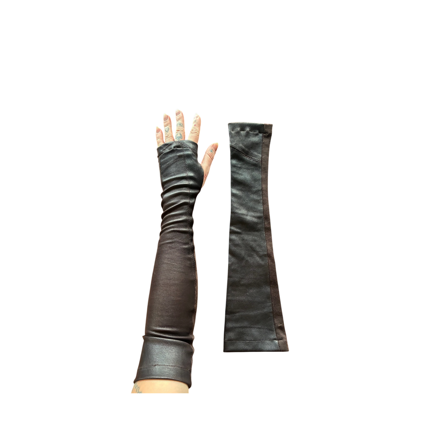 Fingerless Gloves Long