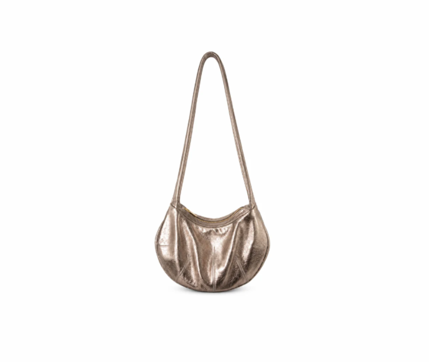 The Metallic Darted Crossbody Bag