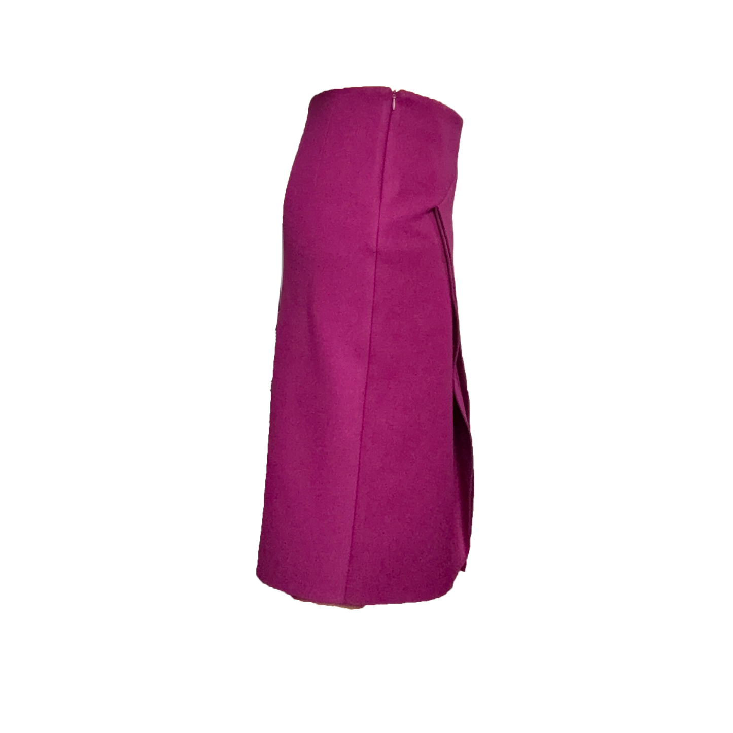 Wool Fuchsia Long wrap skirt 