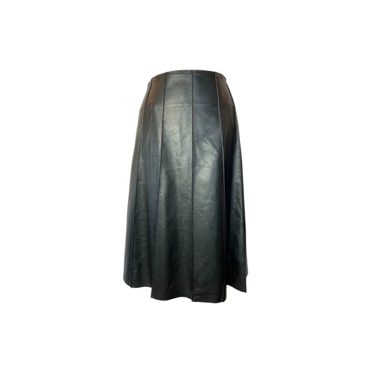 The Leather Giselle Skirt